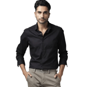 Men's Cotton Solid Formal/Semi Formal Shirt
