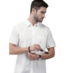 U-TURN Men's Striped Slim Fit Half Sleeves Casual Shirt